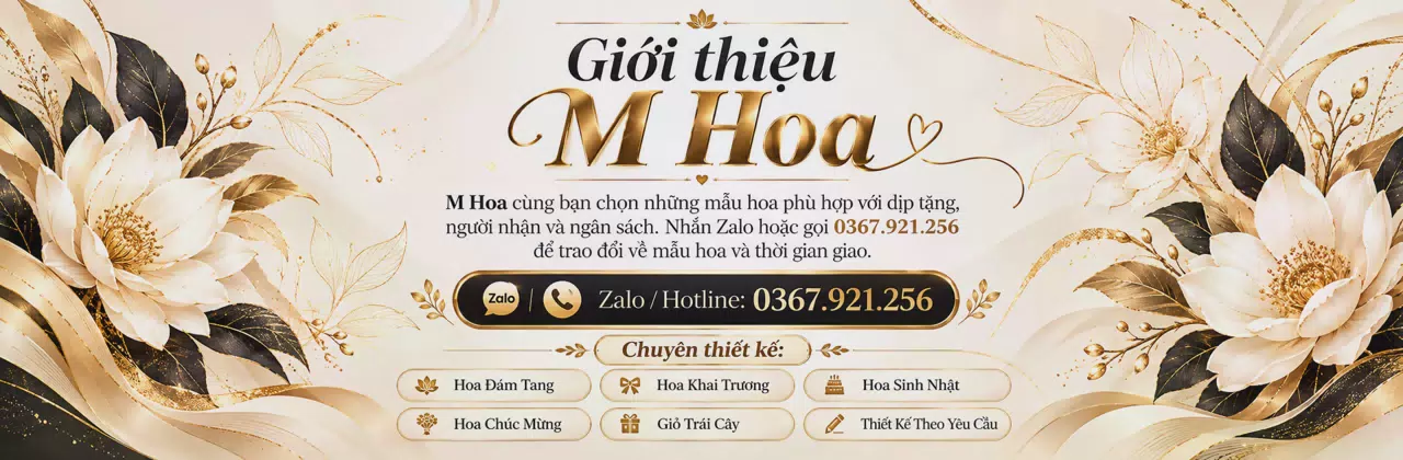 Ảnh bìa Shop hoa tươi Xã U Minh Thượng An Giang - Chăm chút món quà từ sắc hoa